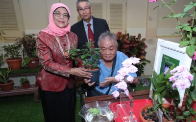 Jul 2018, Mdm President Halimah Yacob visits SAS – FB post